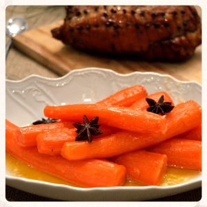 Βουτυράτα καρότα με γλυκάνισο