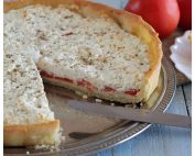 Τάρτα με ντομάτα και φέτα