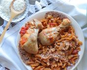 κοτόπουλο με χυλοπίτες