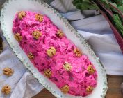 παντζαροσαλάτα με καρύδια