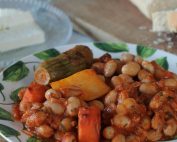 φασόλια χάντρες λαδερά