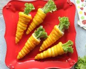 Καρότα σφολιάτας με κρέμα τυρί