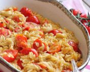 κριθαράκι με ντοματίνια