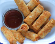 Φλογέρες με γεύση πίτσα στο φούρνο