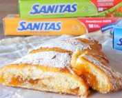 Τσουρέκι με μαρμελάδα βερίκοκο