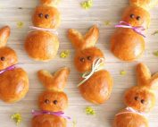 Τσουρεκάκια λαγουδάκια