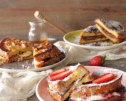 French toast με τσουρέκι