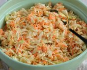 Vegan σαλάτα coleslaw