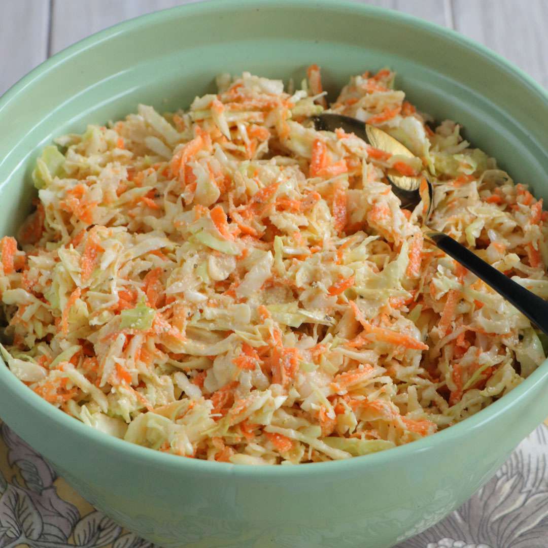 Vegan σαλάτα coleslaw