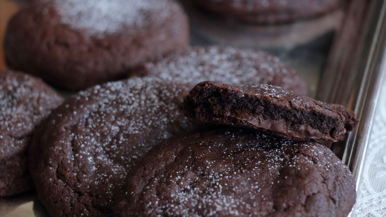 Σοκολατένια lava cookies