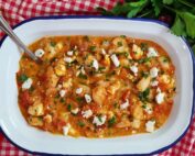 Γαρίδες σαγανάκι με φέτα