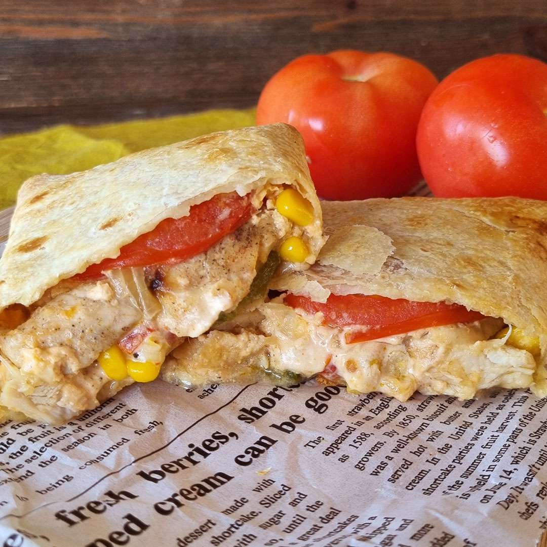 Burritos με κοτόπουλο