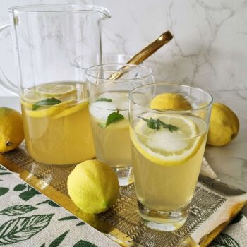 Σπιτικό Ice Tea Λεμόνι – χωρίς ζάχαρη