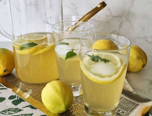 Σπιτικό Ice Tea Λεμόνι – χωρίς ζάχαρη