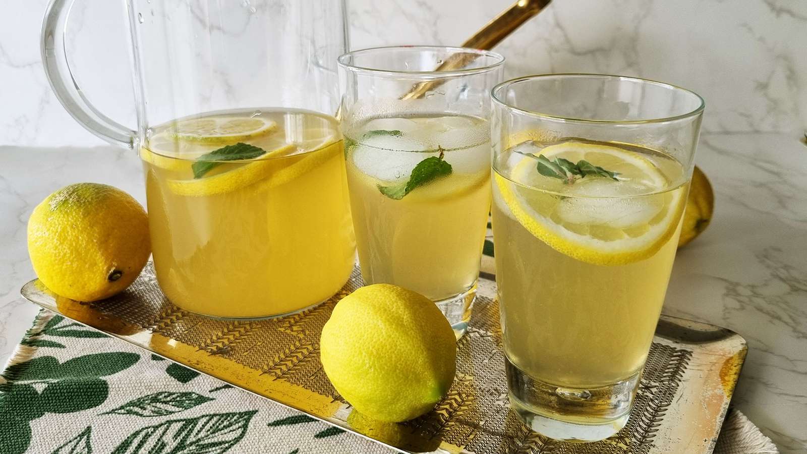 Σπιτικό Ice Tea Λεμόνι – χωρίς ζάχαρη