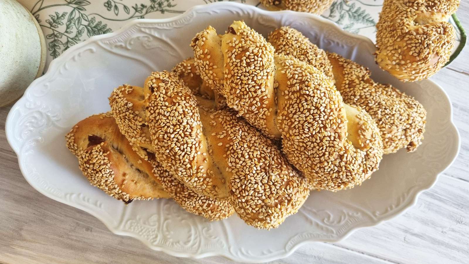 Αφράτα παραδοσιακά σταφιδόψωμα