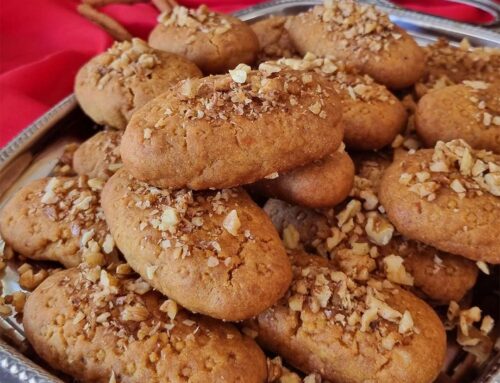 Μελομακάρονα με σιμιγδάλι