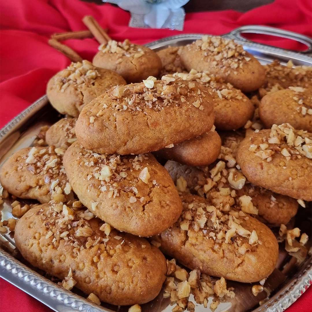 Μελομακάρονα με σιμιγδάλι