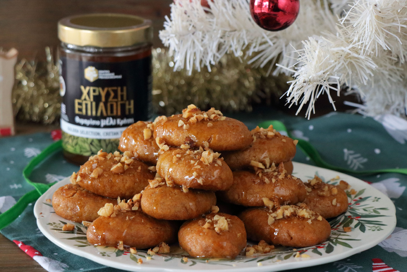 Μελομακάρονα με μέλι – χωρίς σιμιγδάλι