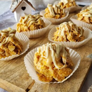Biscoff σοκολατάκια με corn flakes