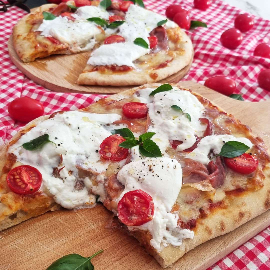 pizza burrata