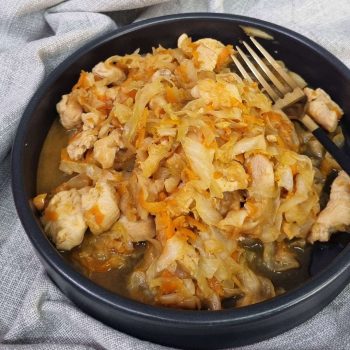 Κοτόπουλο με λάχανο κατσαρόλας