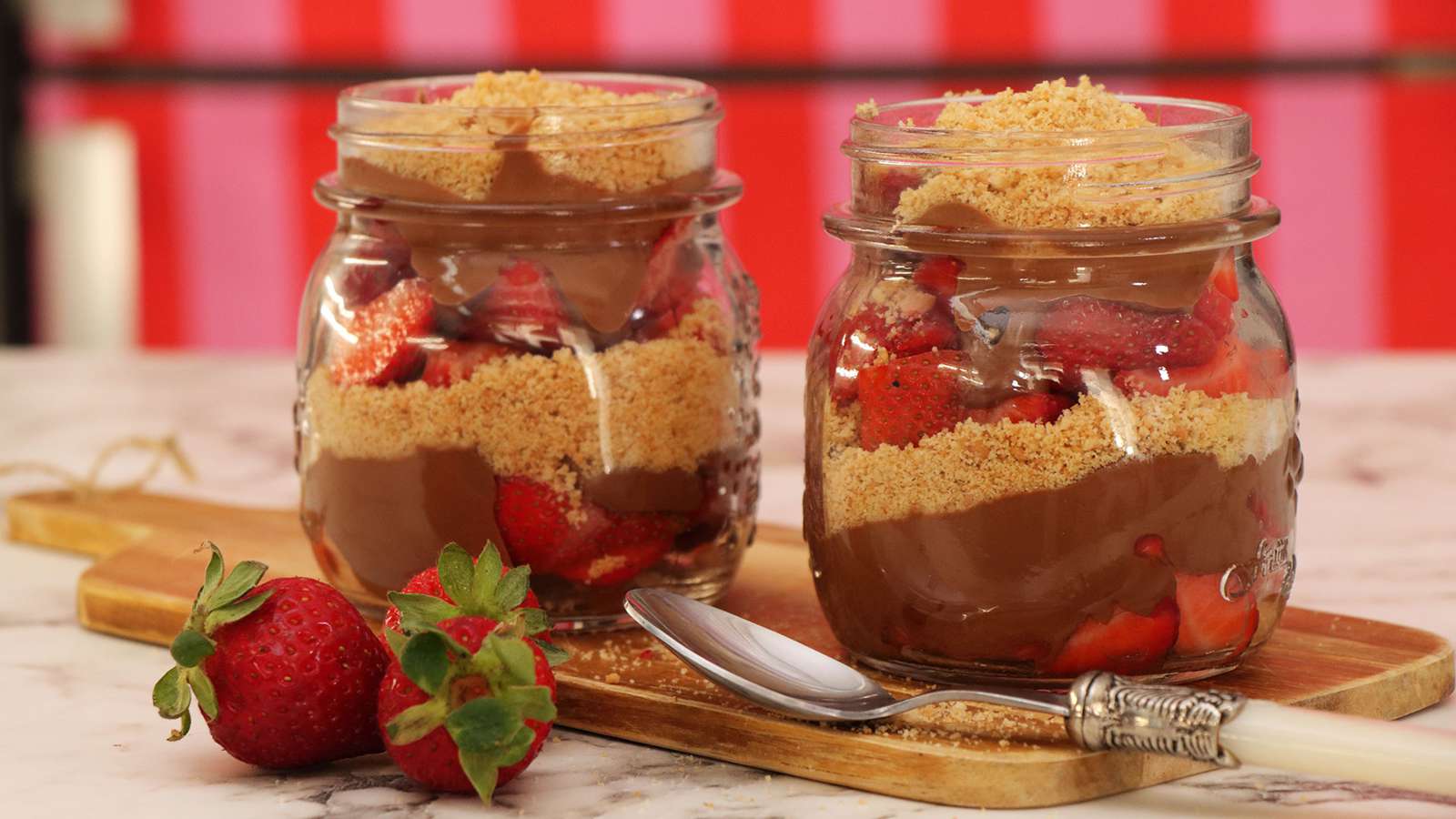 Strawberry cups