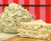 Πράσινη κοτοσαλάτα για σάντουϊτς & wraps