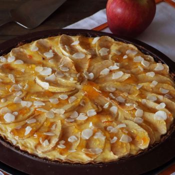 Τάρτα μήλου cheesecake